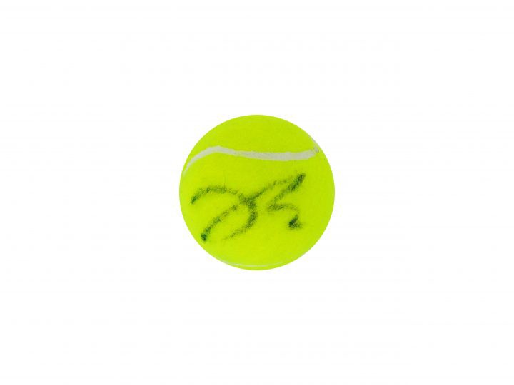 Signed Johanna Konta Wimbledon Tennis Ball