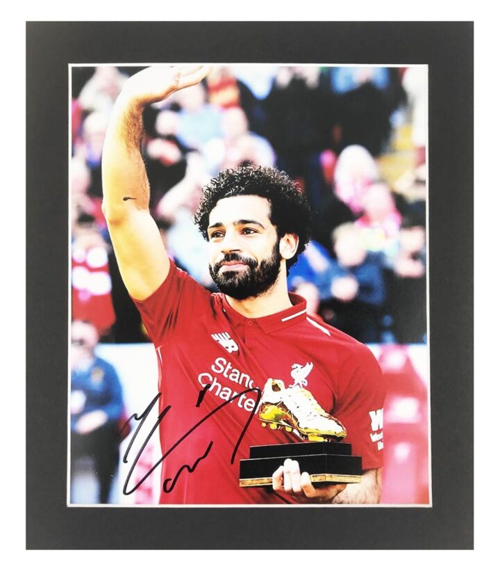 Autographed Mo Salah Photo Display - Liverpool FC Icon | Firma Stella