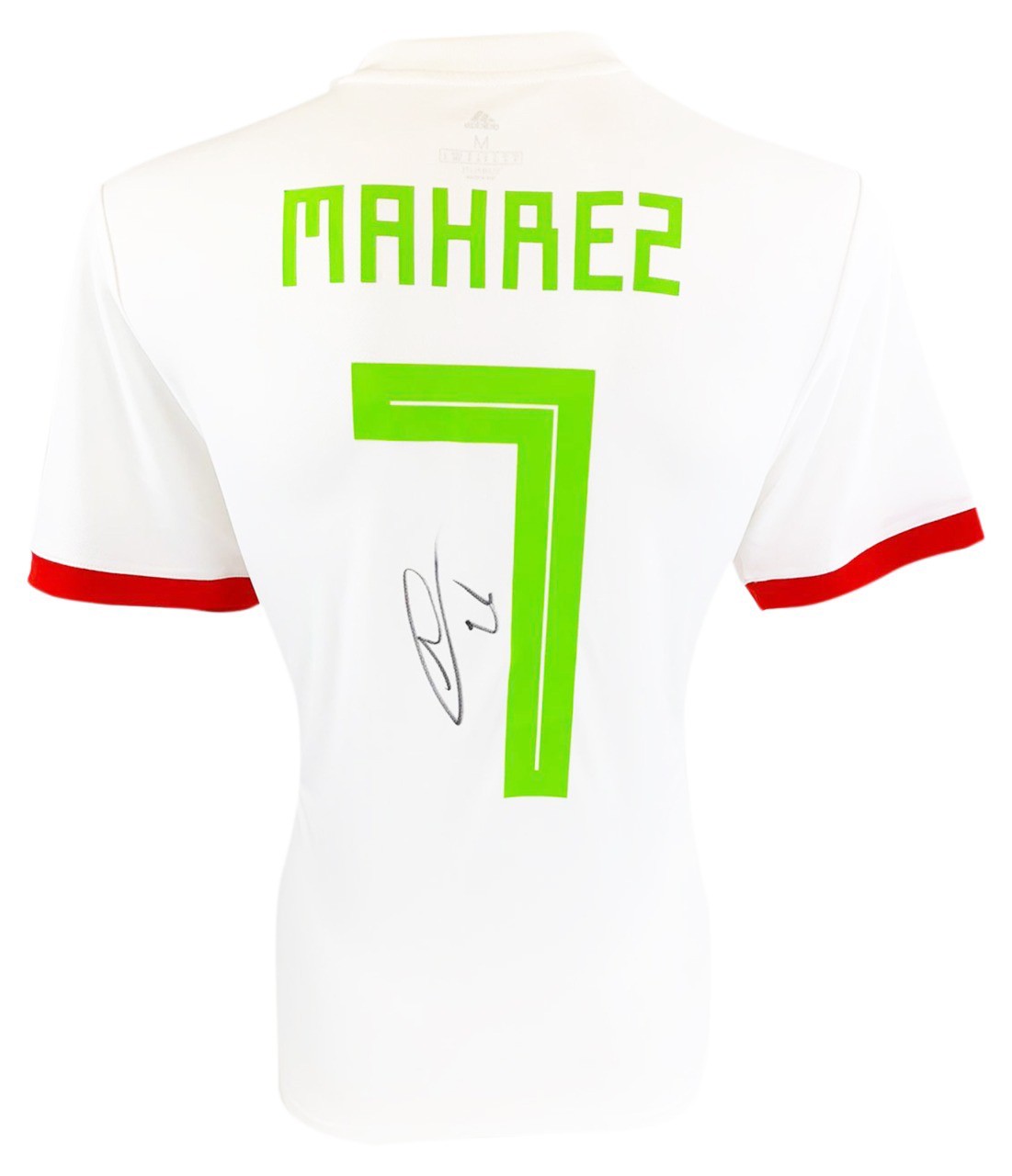 Signed Riyad Mahrez Jersey - Algeria 