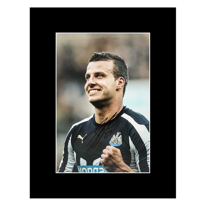 Signed Steven Taylor Photo Display - Newcastle United Autograph