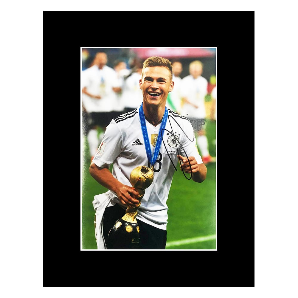 Signed Joshua Kimmich Photo Display - 16x12 Confederations Cup Winner 2017