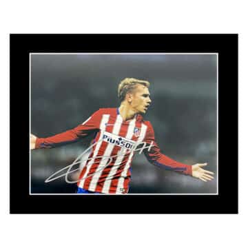 Signed Antoine Griezmann Photo Display - 12x10 Atletico Madrid Icon