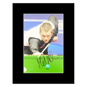 Signed Mark Allen Photo Display - 16x12 Snooker Icon Autograph