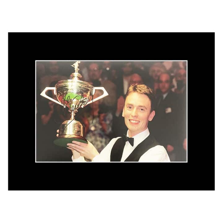 Signed Ken Doherty Photo Display - 16x12 Snooker World Champion 1997
