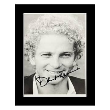 Signed David Gower Display - 8x6 England Cricket Icon