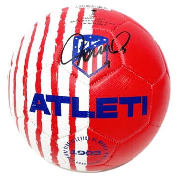 Signed Fernando Torres Football - Atletico Madrid Icon Autograph