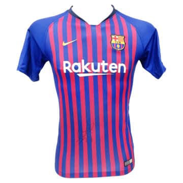 Samuel Umtiti Signed Shirt - FC Barcelona Icon Jersey