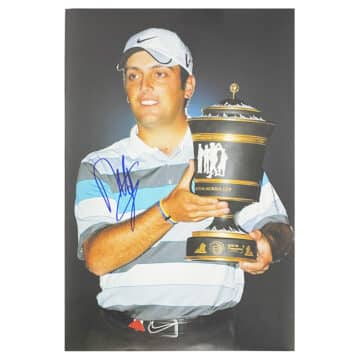 Signed Francesco Molinari Poster Photo - 18x12 Golf Icon Autograph