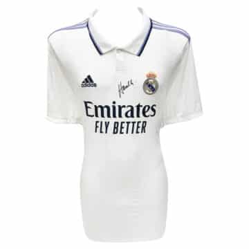 Signed Carlo Ancelotti Shirt - Real Madrid Home 2023