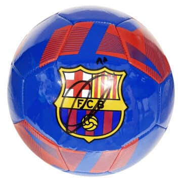 Signed Ferran Torres FC Barcelona Ball - La Liga Winner 2023