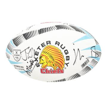 Signed Exeter Chiefs Ball - Rugby Premiership 2023