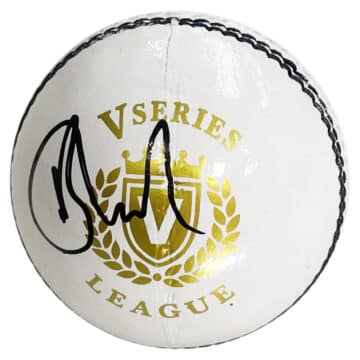 Signed Harry Brook Cricket Ball - England Icon Autograph
