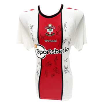 Signed Southampton FC Shirt - Premier League 2023 Jersey