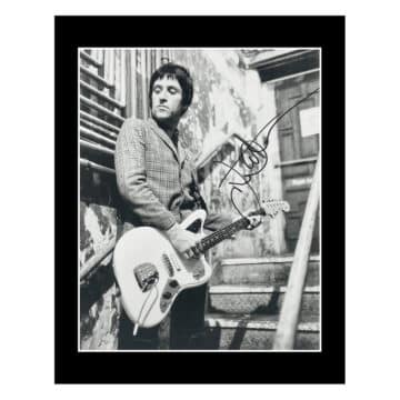 Signed Johnny Marr Photo Display - 12x10 The Smiths Icon