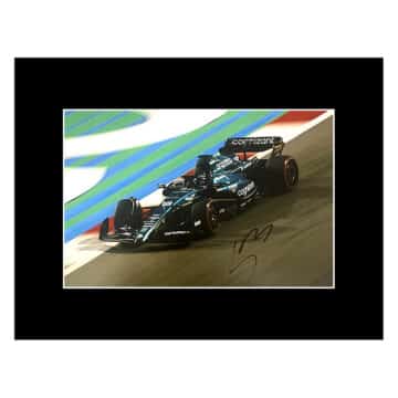 Signed Lance Stroll Photo Display - 16x12 Formula One Icon