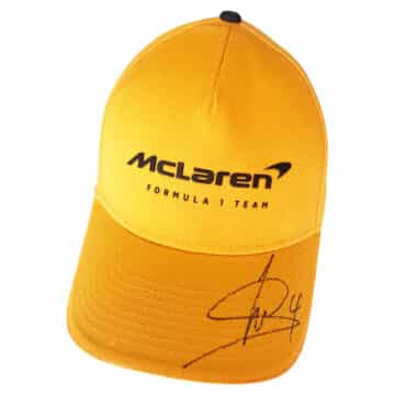 Signed Lando Norris Cap - Mclaren Formula 1 Team Icon
