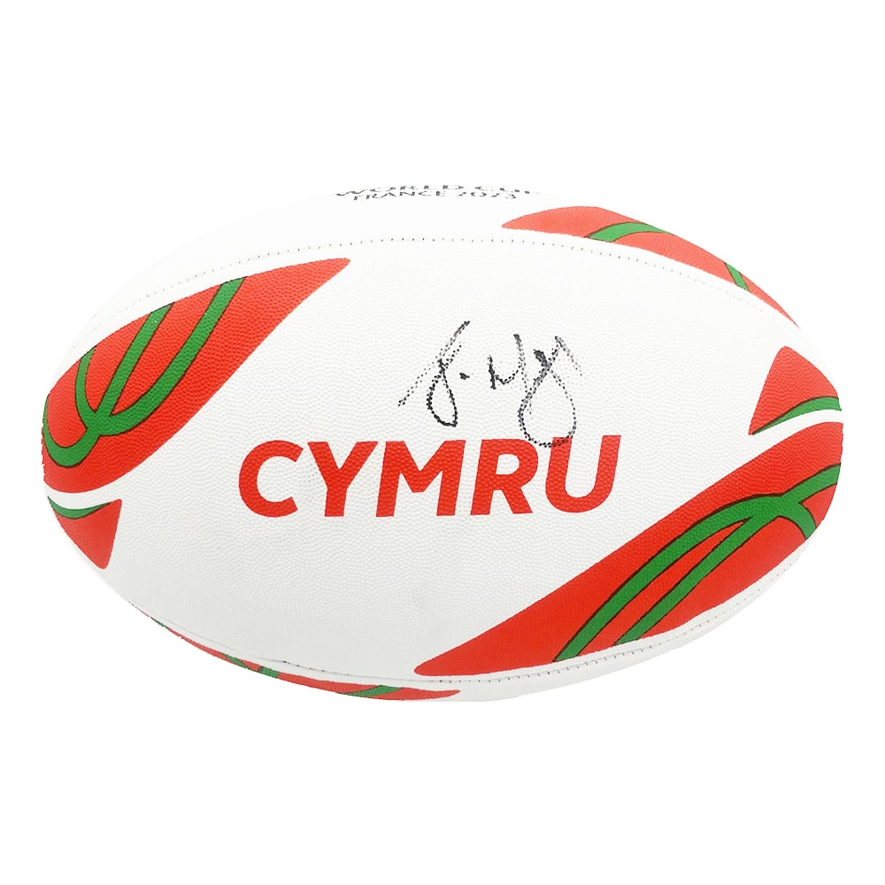 Signed Jac Morgan Wales Ball - Rugby World Cup 2023