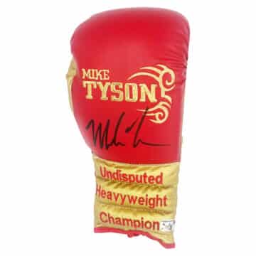 Signed Mike Tyson Boxing Glove - Heavyweight Champion