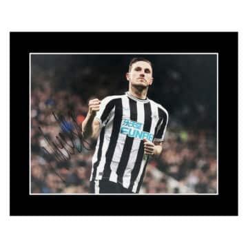 Signed Chris Wood Photo Display 12×10 – Newcastle United Icon