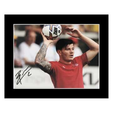 Signed Giulian Biancone Photo Display 12×10 – Nottingham Forest Icon