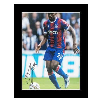 Signed Cheick Doucoure Photo Display 12×10 – Crystal Palace Icon