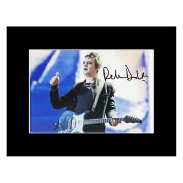 Signed Pete Doherty Photo Display – 16×12 Music Icon