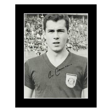 Signed Franz Beckenbauer Photo Display – 12×10 Bayern Munich Icon