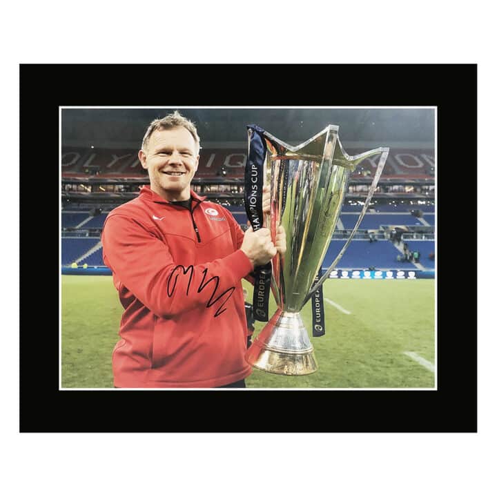 Mark McCall Signed Photo Display 12x10 - European Cup Winner 2016
