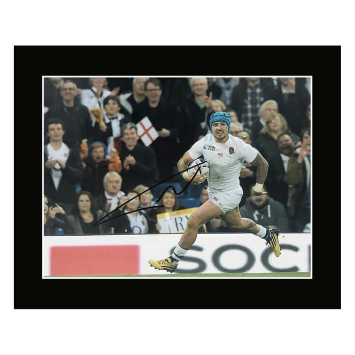 Signed Jack Nowell Photo Display 12×10 – England Icon