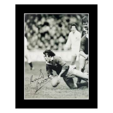 Signed Brynmor Williams Photo Display 12×10 – Wales Icon
