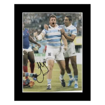 Signed Julian Montoya Photo Display 12×10 – Argentina Icon