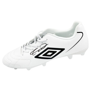 Signed Gilberto Silva Boot - Arsenal Invincible Icon