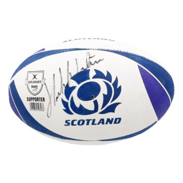 Signed Hamish Watson Scotland Ball - Rugby World Cup 2023