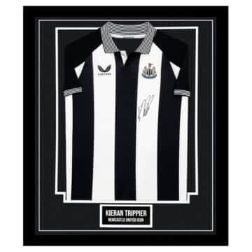 Signed Kieran Trippier Framed Shirt - Newcastle United Icon