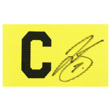 Signed Lawrence Shankland Captain Armband - Hearts Icon Autograph