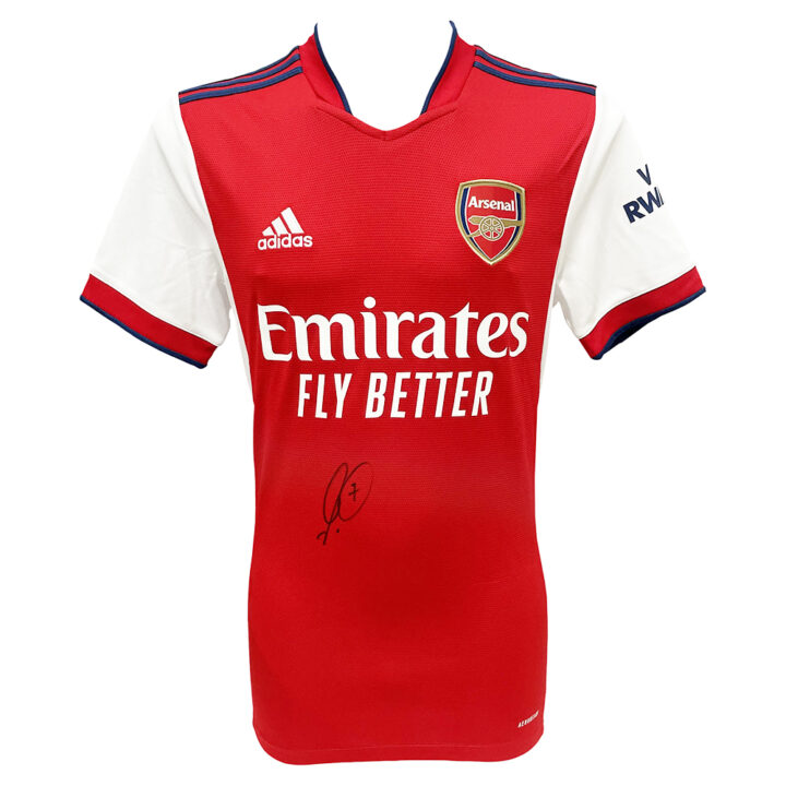 Signed Robert Pires Shirt - Arsenal Invincible Autograph
