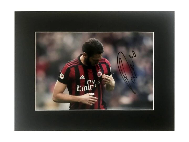 Hakan Calhanoglu Signed Photo, AC Milan Football Display - Firma Stella