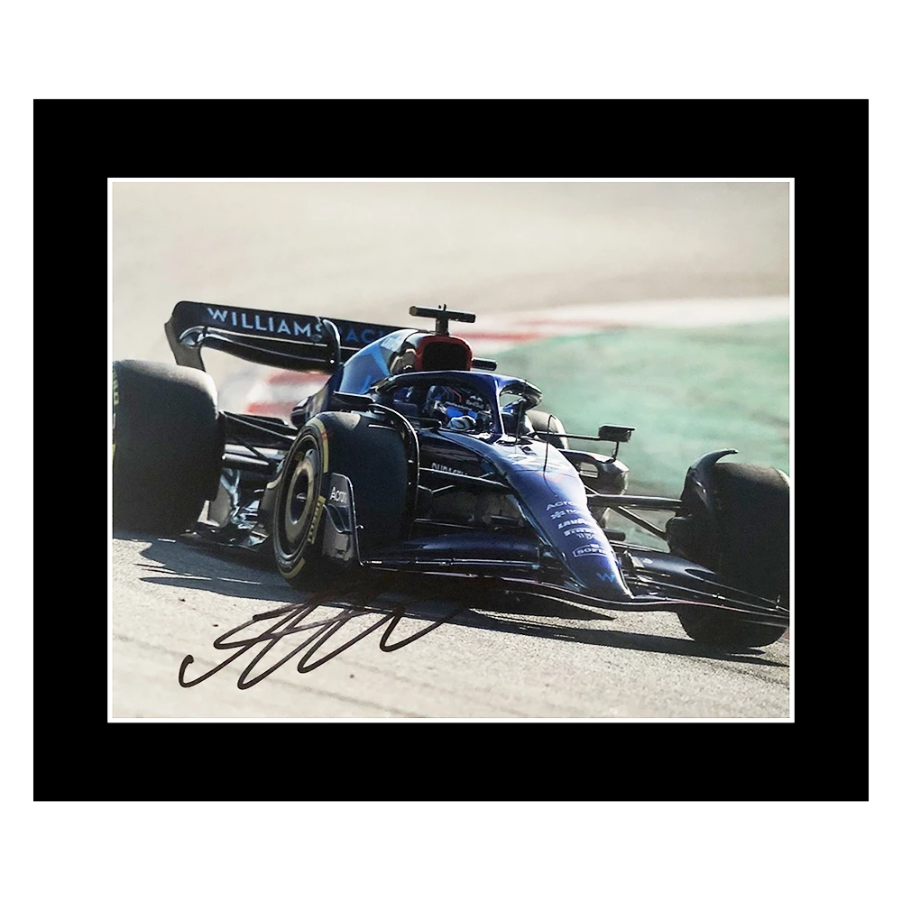 Signed Alex Albon Photo Display - 16x12 Formula 1 Icon