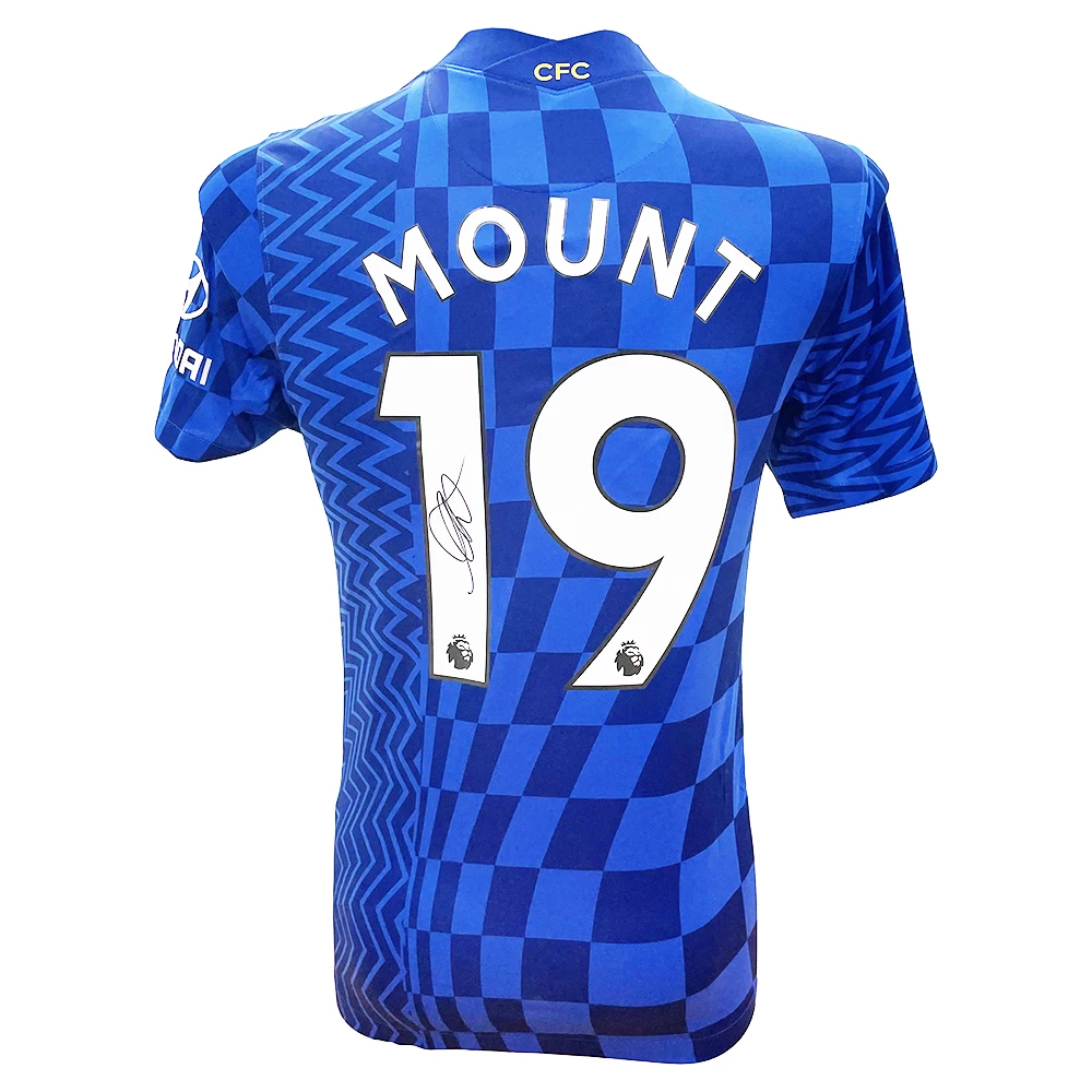 Signed Mason Mount Shirt - Chelsea FC Icon
