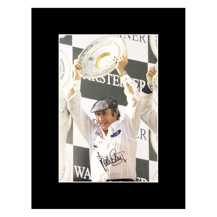 Signed Jackie Stewart Photo Display -16x12 Formula 1 Icon Autograph