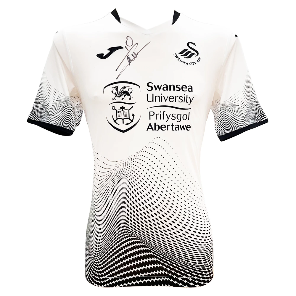 Signed Olivier Ntcham Shirt - Swansea City Icon Jersey