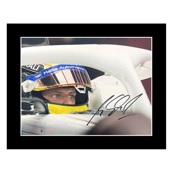 Mick Schumacher Signed Photo Display - 12x10 Formula One Icon Autograph