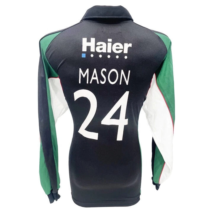 Matt Mason Match Worn Jersey – Worcestershire County Cricket Icon Shirt