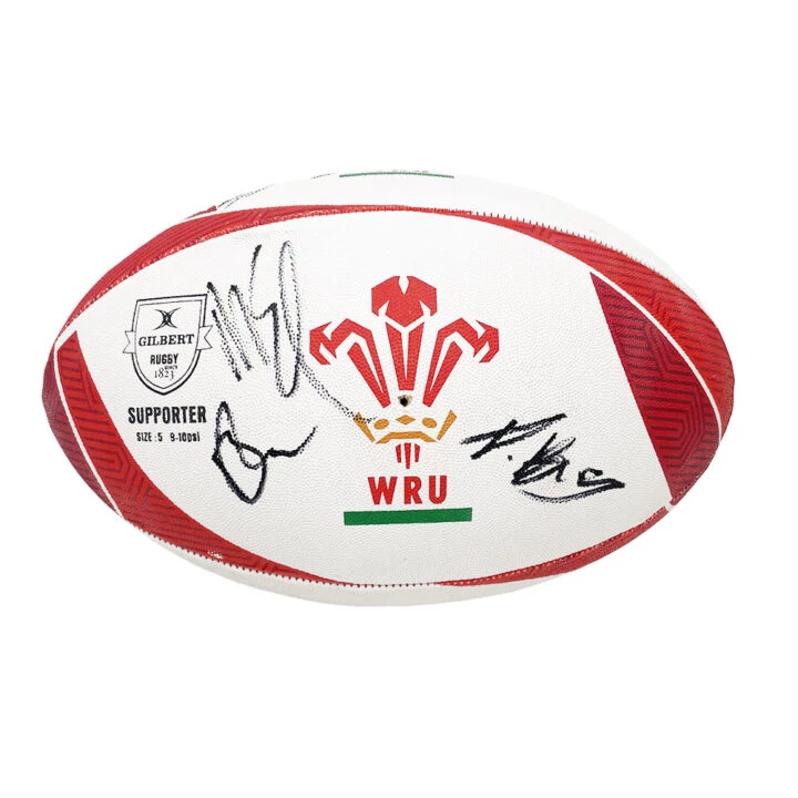 Wales Signed Rugby Ball - 6 Nations 2023 Autograph