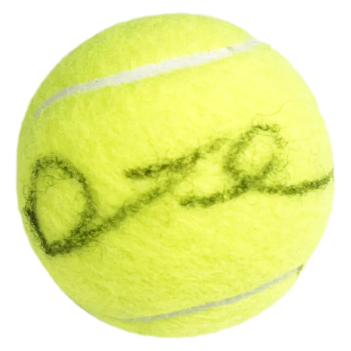 Signed Dominic Thiem Tennis Ball - US Open Winner 2020