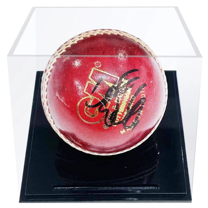 Signed Steve Smith Framed Cricket Ball - Ashes 2023