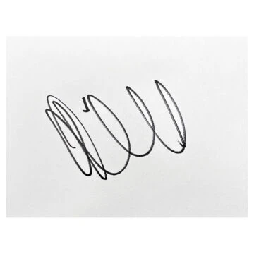 Signed Jason Shackell White Card - Burnley Autograph