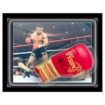 Signed Mike Tyson Framed Glove - Boxing Heavyweight World Champion
