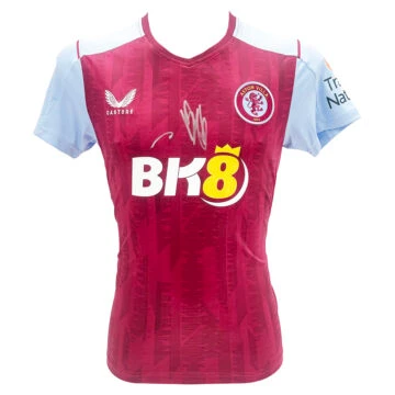 Signed Moussa Diaby Shirt - Premier League 2024