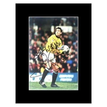 Signed Tony Coton Photo Display 8x6 - Manchester City Autograph